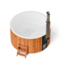 Купель фурако Polar Spa ELITE 220 круглая с интегрированной печью для 6-8 человек (термососна светлая) фото  фото - 1