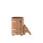 Купель BentWood овальная из дуба 0,76х1,16 м.), h=1 м. Натуральная Премиум для бани фото - 3 BentWood овальная из дуба (0,76х1,16 м.), h=1 м. Натуральная Премиум купель фото фото - 3