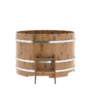 Купель BentWood круглая из дуба (D=1,50 м.), h=1,1 м. Натуральная Премиум для бани фото - 4 BentWood круглая из дуба (D=1,50 м.), h=1,1 м. Натуральная Премиум купель фото фото - 4