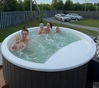 Фурако Polar Spa ELITE 220 круглая с интегрированной печью для 6-8 человек (термососна темная) с доставкой фото - 12 Купель Фурако Polar Spa ELITE 220 круглая с интегрированной печью для 6-8 человек (термососна темная) фото фото - 12