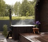 Фурако Polar Spa ELITE QUATTRO 200 квадратная с интегрированной печью для 6-8 человек (термососна темная) с доставкой фото - 20 Купель Фурако Polar Spa ELITE QUATTRO 200 квадратная с интегрированной печью для 6-8 человек (термососна темная) фото фото - 20