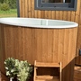 Купель Polar Spa STANDART 79 Double овальная для 1 человека (термососна светлая)  фото - 9